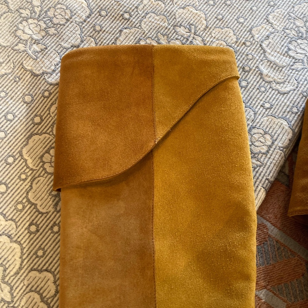 Ba&sh knee high two tones suede boots - Picture 2 of 16
